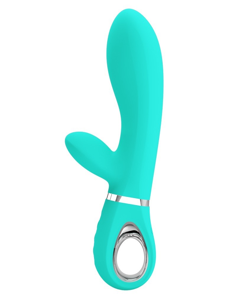 Vibro Rabbit Thomas 11 x 3.8cm Turquoise