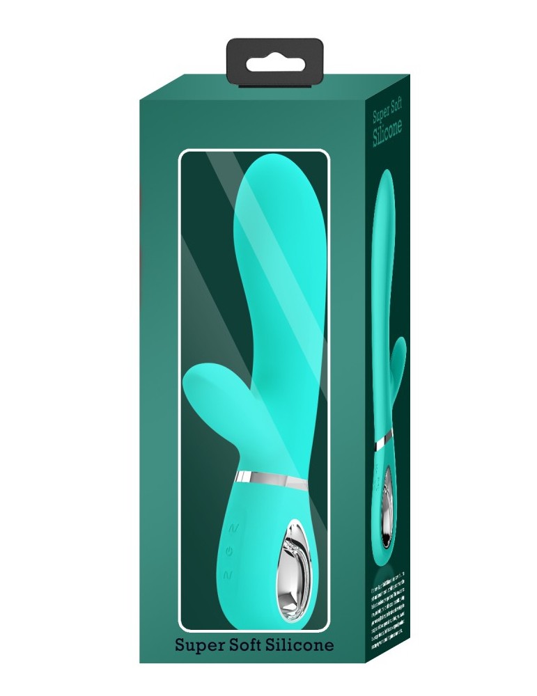 Vibro Rabbit Thomas 11 x 3.8cm Turquoise