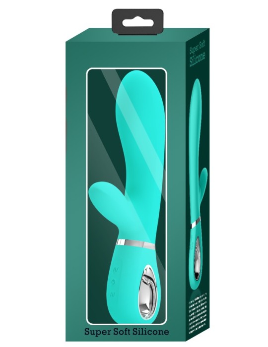 Vibro Rabbit Thomas 11 x 3.8cm Turquoise