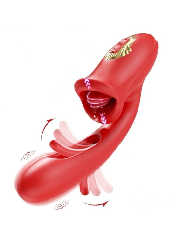 Vibro Rabbit Liptaps 13 x 3.6cm