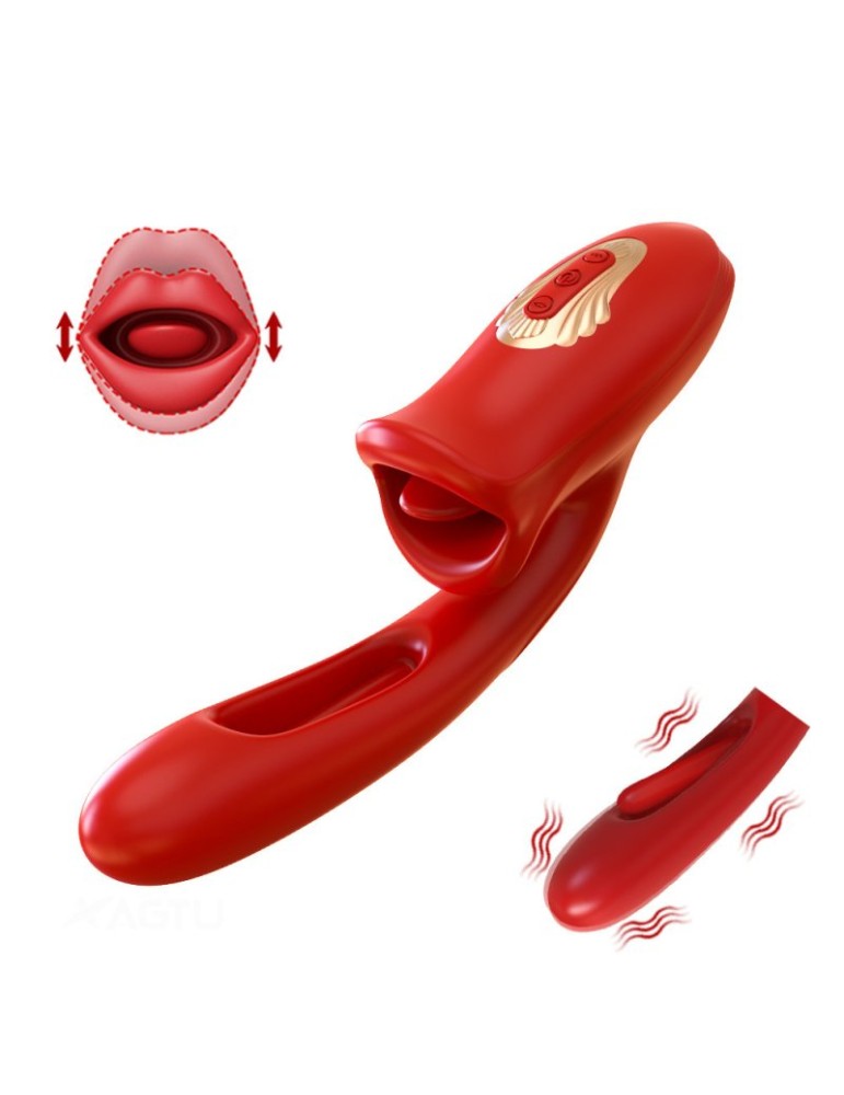 Vibro Rabbit Liptaps 13 x 3.6cm