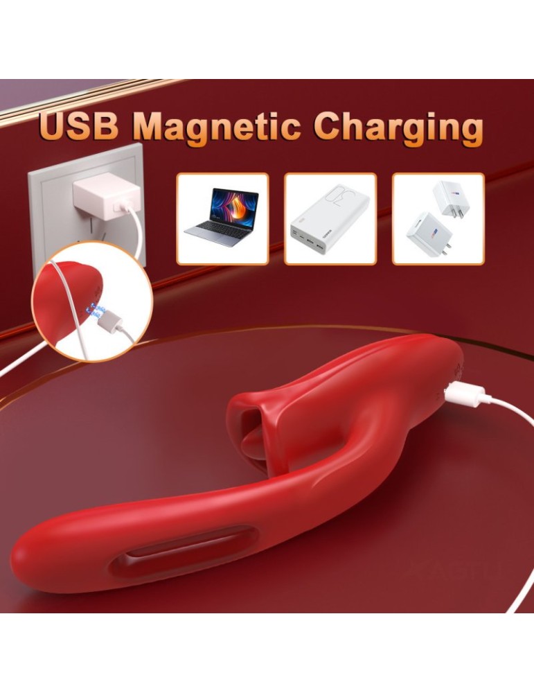 Vibro Rabbit Liptaps 13 x 3.6cm