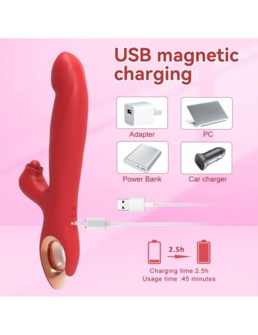 Vibro Rabbit Threections 14 x 3.5cm 2