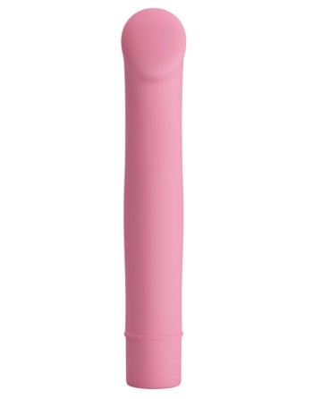 Sextoy vibrant BOGEY - 15 x 2.4 cm Rose pastel