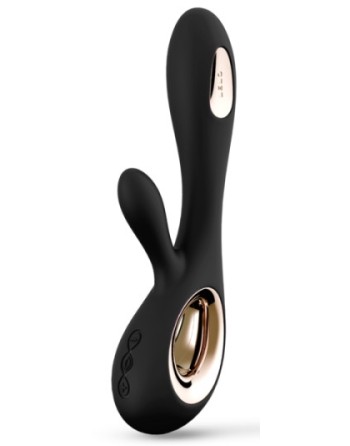 Vibromasseur Soraya Wave 22 x 3.8 cm Noir