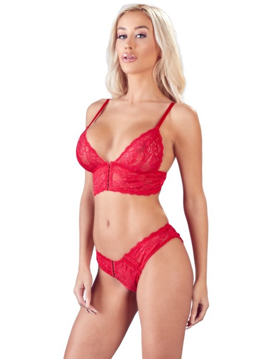 Ensemble 2 pièces rouge dentelle - OR2212269RED Ensemble 2 pièces rouge dentelle - OR2212269RED