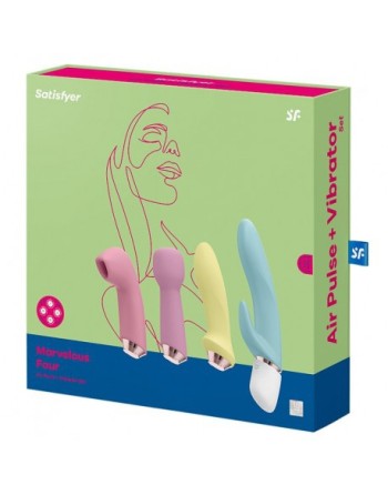 Pack de 4 Accesoires Marvelous Four Satisfyer