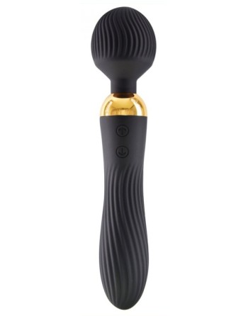 Dildo Wand Sprosny Noir  - Tête 47mm