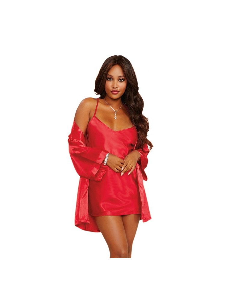 Kimono satin - DG3717RED Kimono satin - DG3717RED