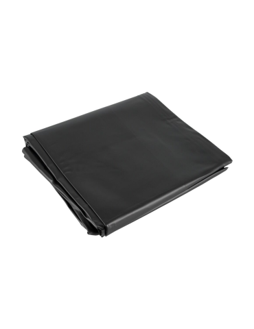 Drap de lit en vinyle noir 200 x 230 cm  - R250465 2