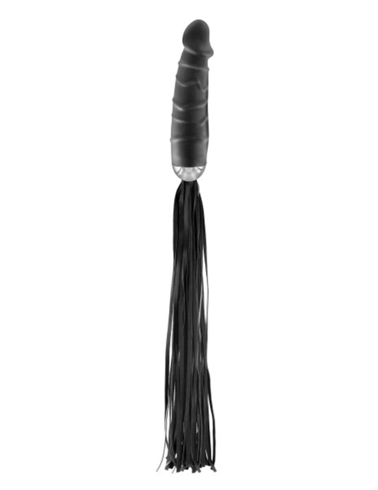 Martinet avec manche gode noir Fetish Tentation - CC570403 Martinet avec manche gode noir Fetish Tentation - CC570403