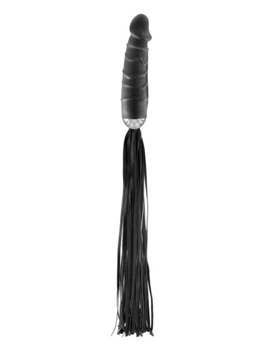 Martinet avec manche gode noir Fetish Tentation - CC570403 Martinet avec manche gode noir Fetish Tentation - CC570403