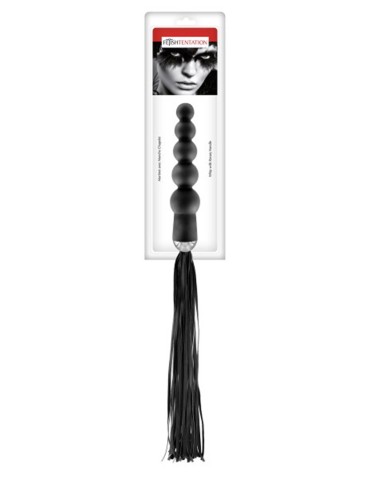 Martinet avec manche chapelet anal noir Fetish Tentation - CC570402 2