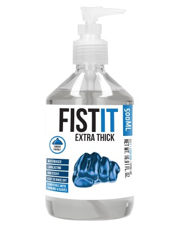 Lubrifiant Eau Fist It Extra Thick - Bouteille Pompe 500ml