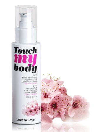 Lubrifiant Silicone TOUCH MY BODY Fleur de Cerisier 100ml