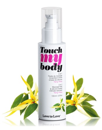 Lubrifiant Silicone Touche My Body Ylang-Ylang 100ml