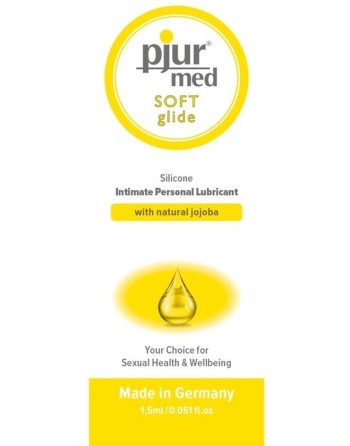 Dosette Lubrifiant Silicone Soft Glide Pjur 1.5ml