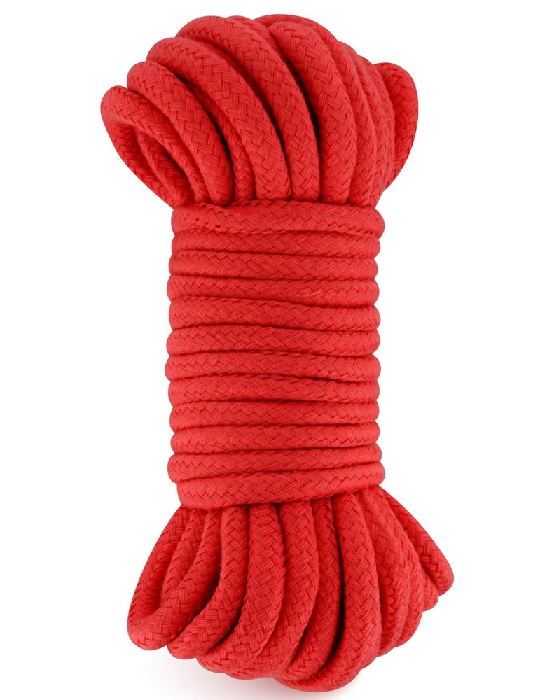 Corde de bondage shibari rouge 10M - CC5700922030 Corde de bondage shibari rouge 10M - CC5700922030