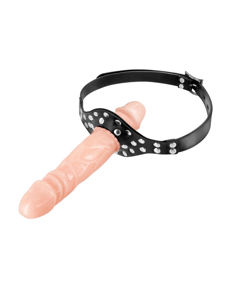 Bâillon double gode chair - CC6060300194 Bâillon double gode chair - CC6060300194