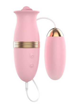 Stimulateur de clitoris Lilo Tongue Rose