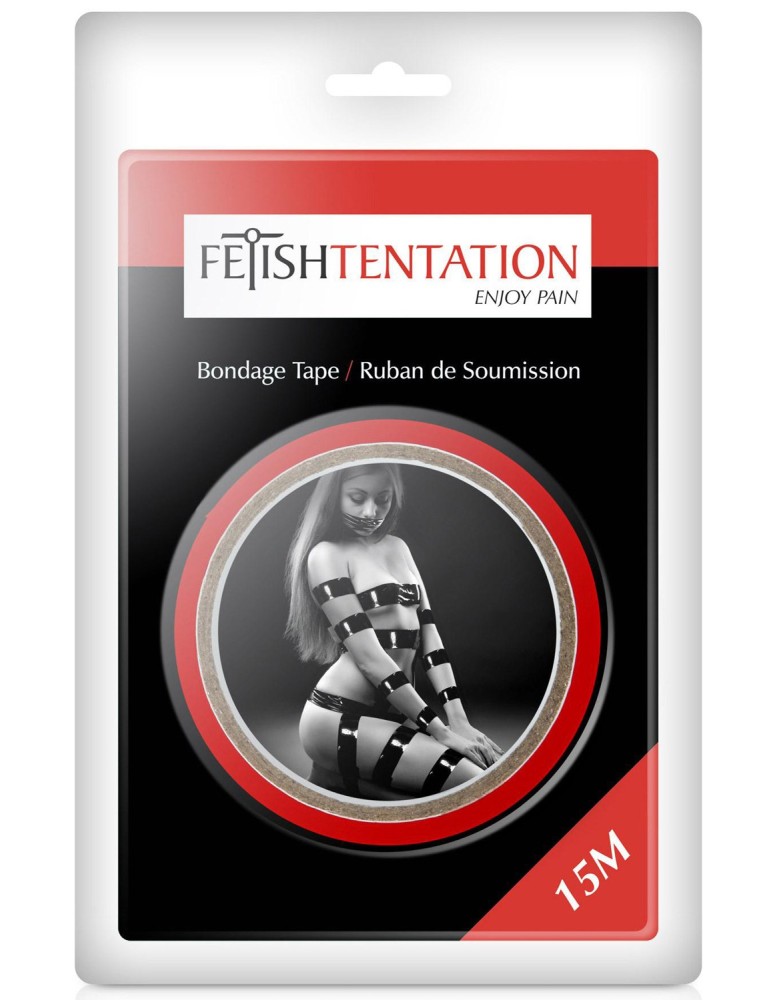 Tape ruban bdsm rouge - CC5051100030
