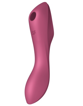 Stimulateur de clitoris Curvy Trinity 3 Satisfyer Rose