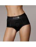 Culotte vibrante Strap-On Brief Noire