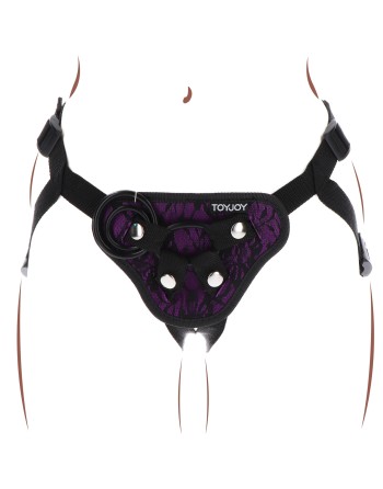 Harnais pour Gode ceinture Strap-On Get Real Violet