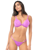 Ensemble sexy 2 pièces dentelle douce et extensible - MAL8949WORC