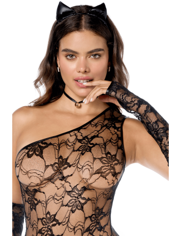Costume sexy de chatte 5 pièces - MAL60062COS 2