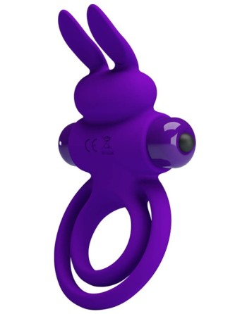 Anneau vibrant avec Rabbit Bunny Ring 27mm