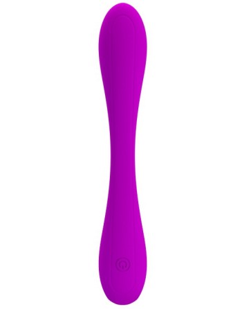 Vibromasseur souple Yedda Pretty Love 17 x 2.7 cm Violet