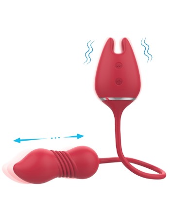 Stimulateur de clitoris et Oeuf Wonder Lady 9 Vibrations