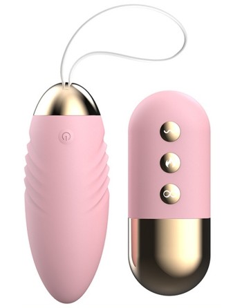 Oeuf vibrant télécommandé Lilo Bullet 8.5 x 3.5cm Rose