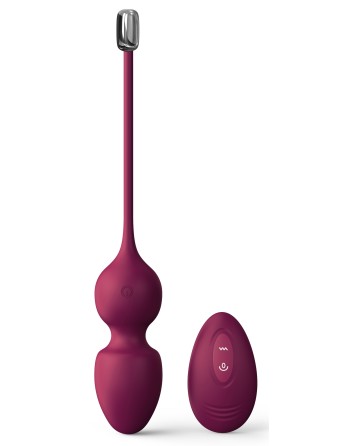 Oeuf Vibrant Love Balls Dorcel 9 x 3.5cm Mauve