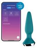 Plug Vibrant Ilicious 1 Satisfyer 10 x 3cm Turquoise