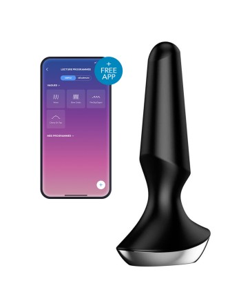 Plug anal vibrant connectÃ© Ilicious 2 Satisfyer 10 x 3cm Noir