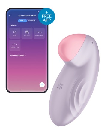 Stimulateur de clitoris connecté Tropical Tip Satisfyer 