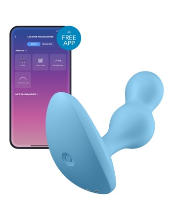 Plug vibrant connecté Deep Diver Satisfyer 9 x 3.2cm