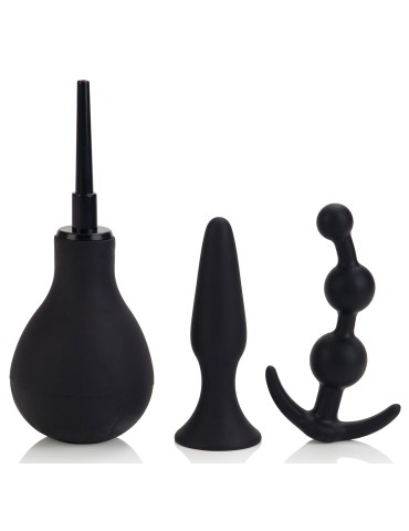 Kit Explorer Plairi Anal - Poire de lavement + plugs