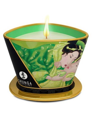 Chandelle de massage ZENITUDE Thé vert exotique