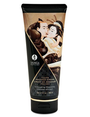 Crème de massage Comestible CHOCOLAT Enivrant - 200ml