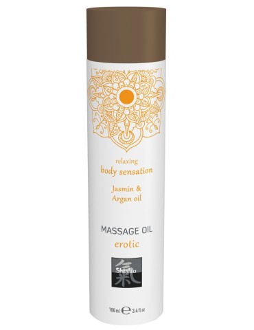 Huile de massage Erotic Jasmin et Argan 100mL