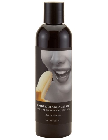 Huile de massage comestible Banane 237ml