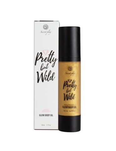 Huile corporelle éclatante Pretty But Wild 50ml