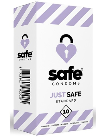PrÃ©servatifs en latex JUST SAFE x10