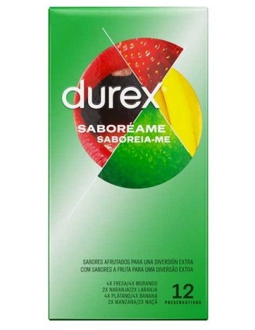 Préservatifs aromatisés Tropical Durex x12