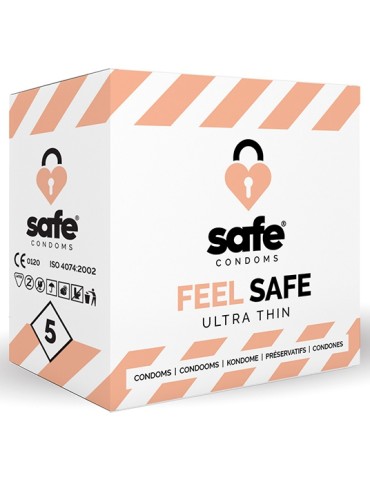 Préservatifs fins FEEL SAFE x5