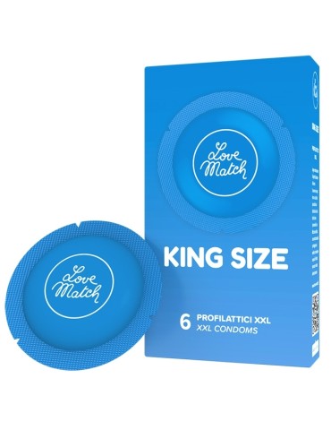 Préservatifs XXL King Size x6