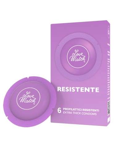 Préservatifs résistants Resistente x6